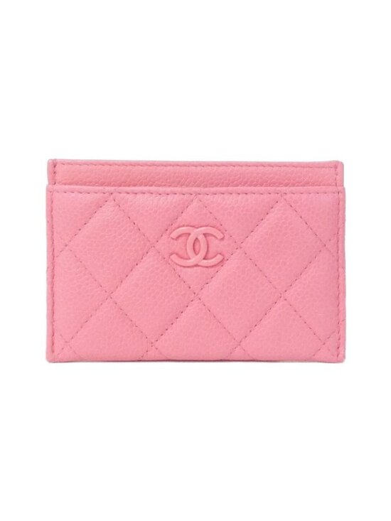 Chanel Handbags - Chanel Card Case Card Holders Pink